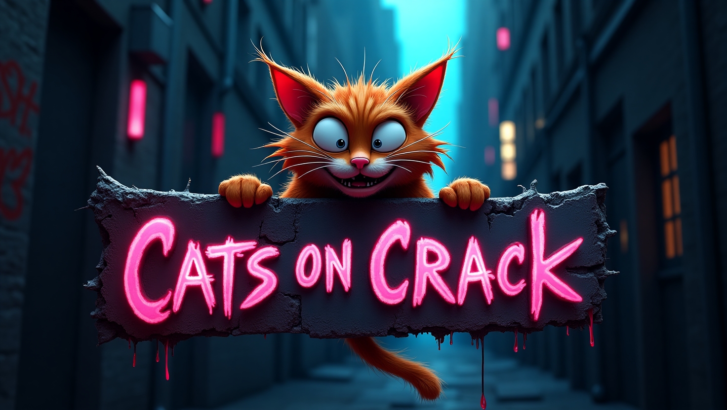 Cats On Crack Landscape